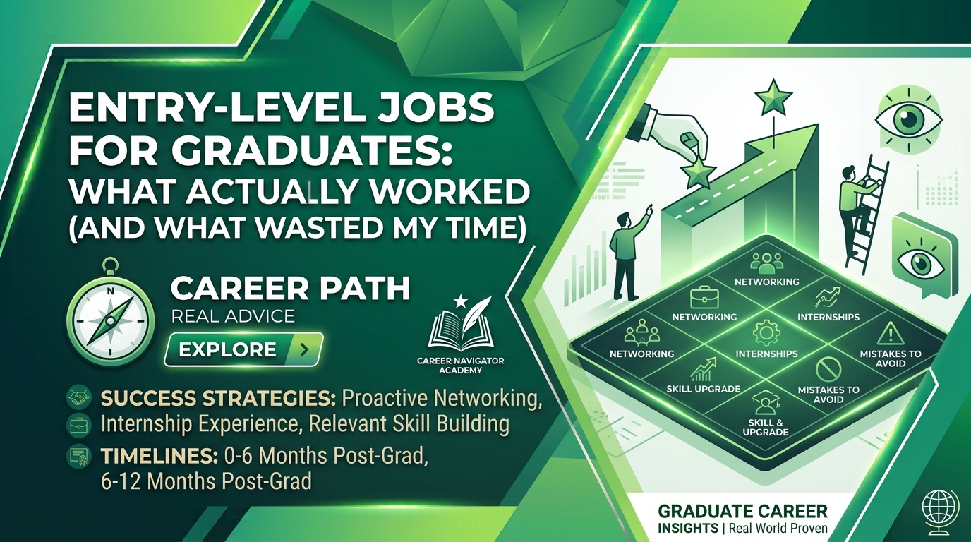 Entry-Level Jobs for Graduates: What Actually Worked (And What Wasted My Time)