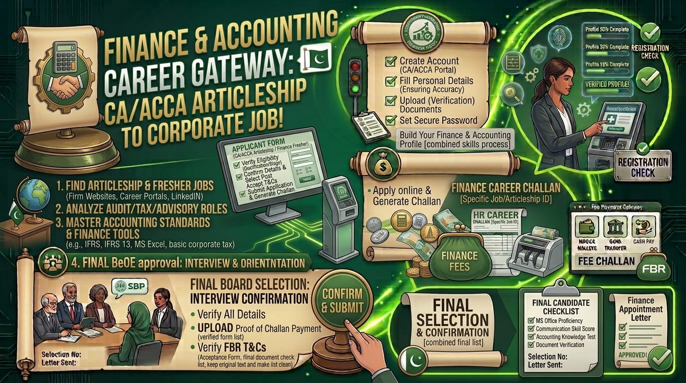 Accounting & Finance Fresher Jobs: ACCA/CA Articleship Se Corporate Job Tak