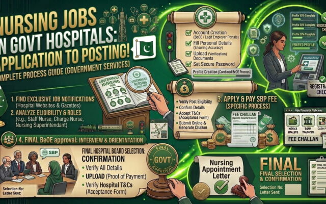 Nursing Jobs in Government Hospitals: Application Se Posting Tak