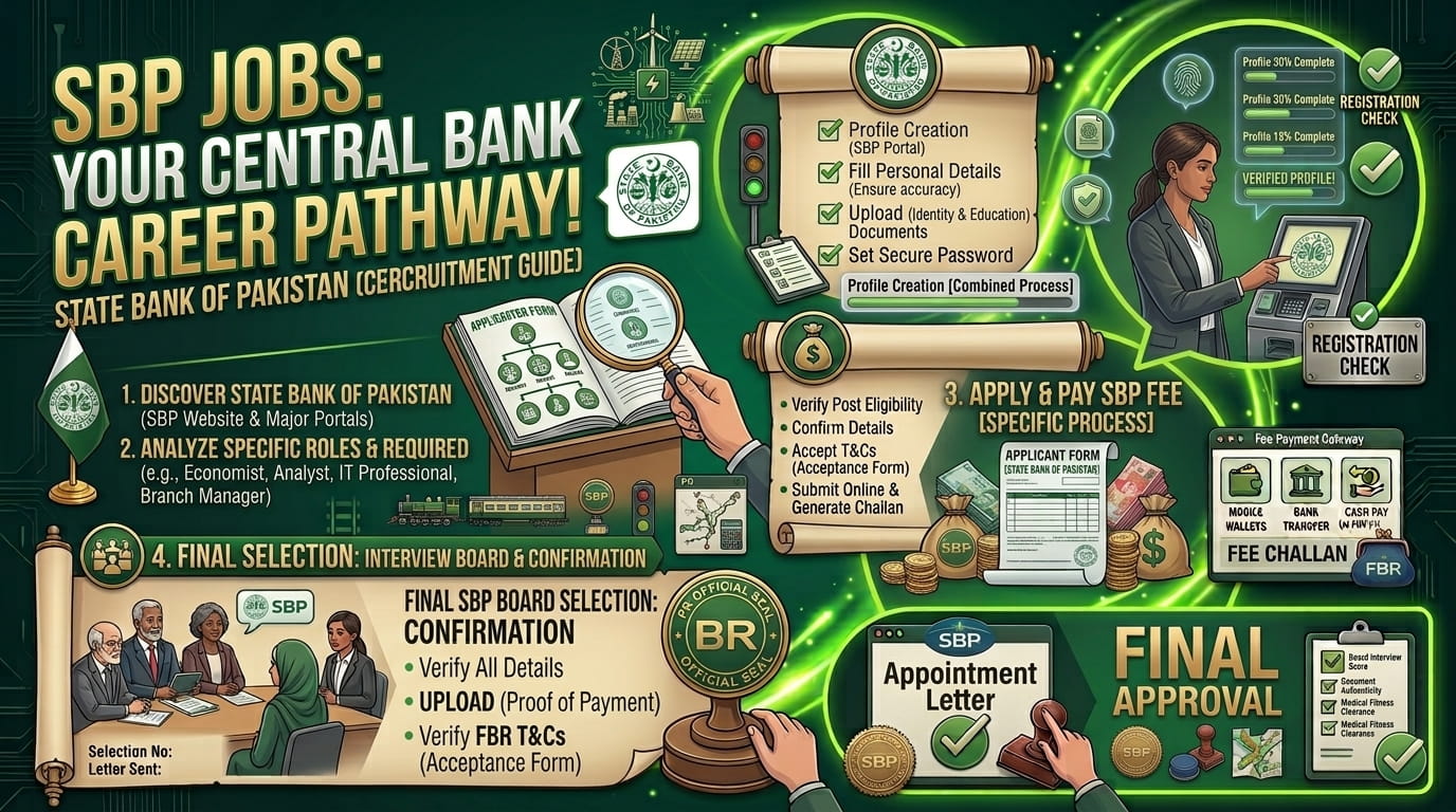 State Bank of Pakistan Jobs: Central Bank Mein Career Banane Ka Sach